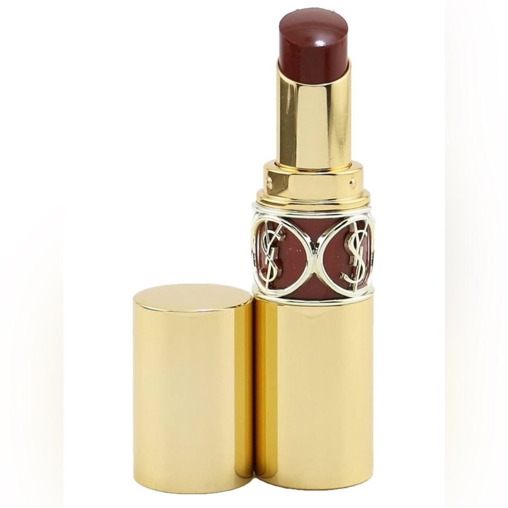 💋YSL Rouge Volupté Shine Lipstick Balm - 122 Burnt Zellige 0.11oz/ 3.2g New